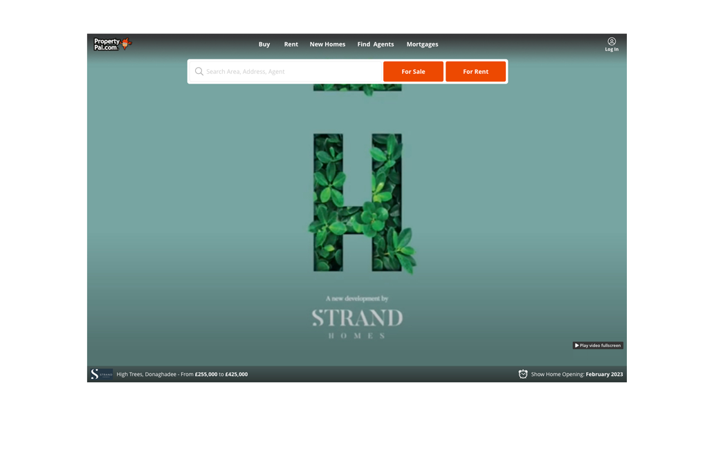 Homepage takeover